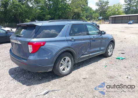 2021 Ford Explorer Xlt из США, поврежденный, VIN 1FMSK7DH1MGA67582